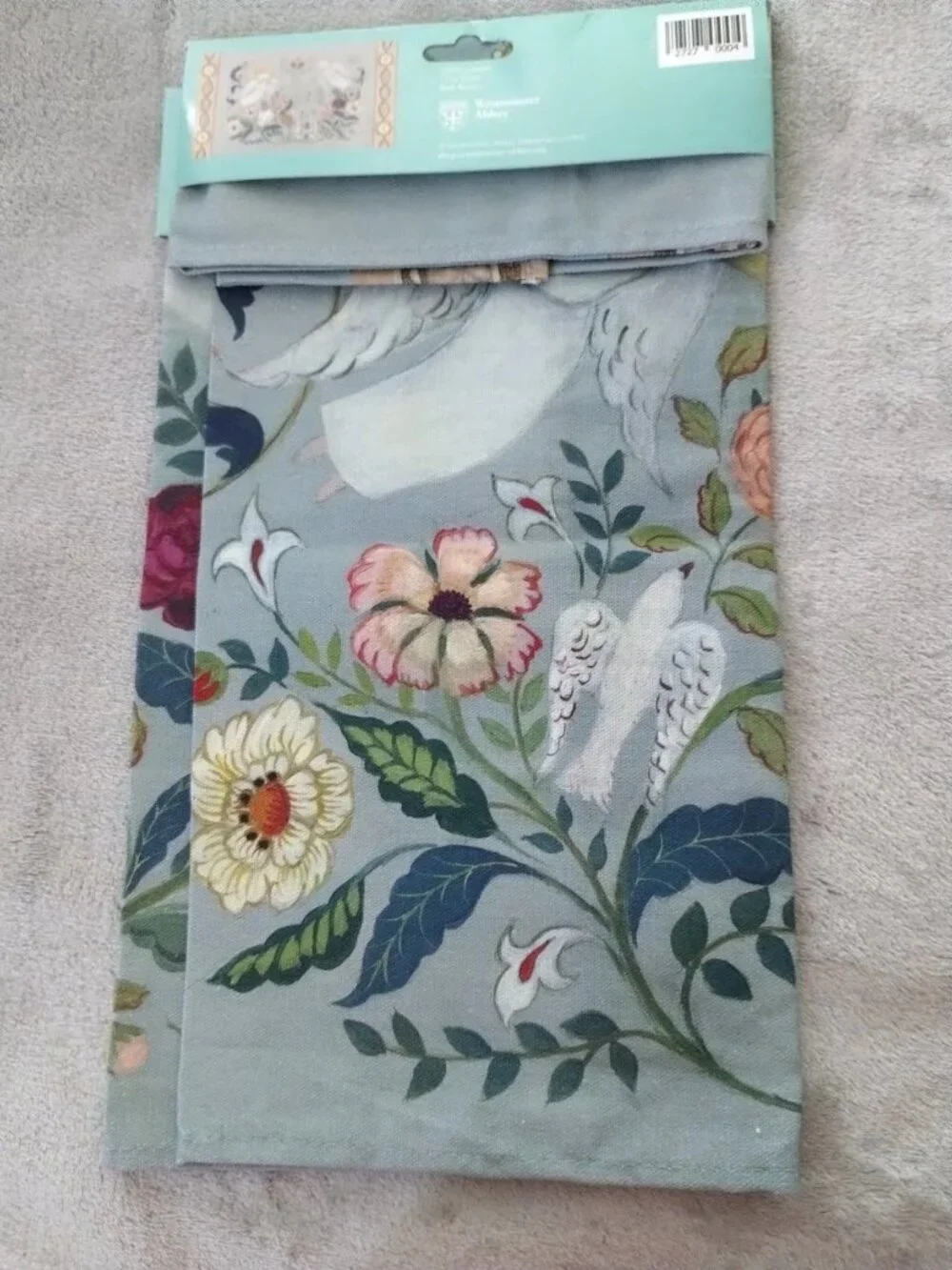 Tea Towel Westminster Abbey 100% Cotton 30”x19” Rah Rivers